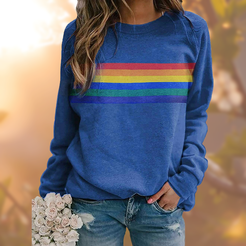 Pull Arc-en-ciel pour Femmes - Sheila