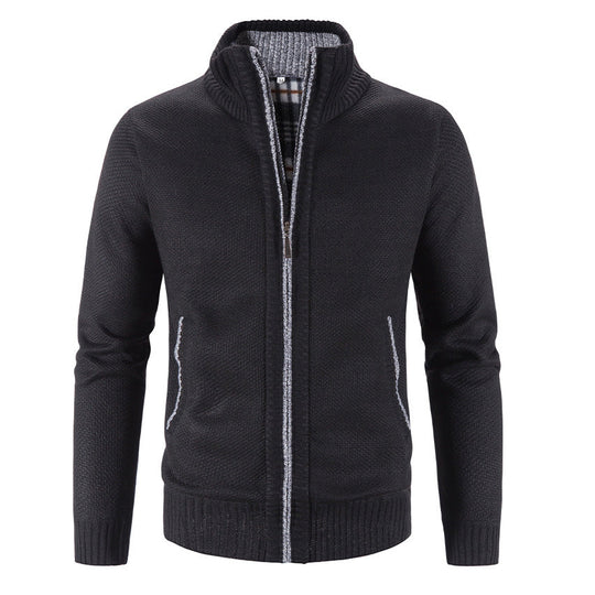 Veste Zippée en Tricot pour Hommes