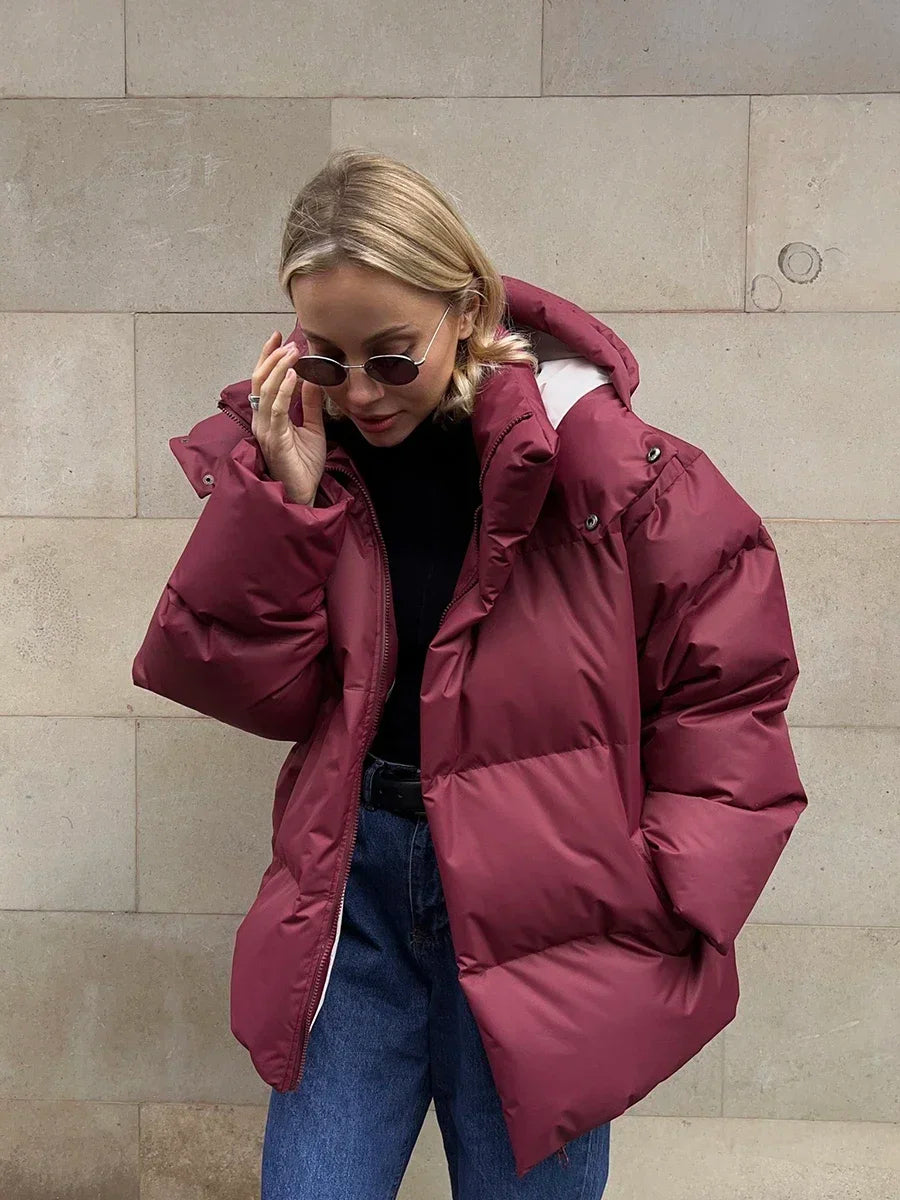 Veste parka classique d'hiver pour femmes