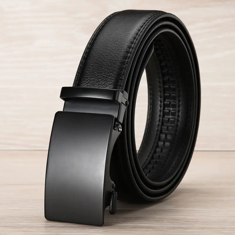 Ceinture de luxe en cuir PU de première qualité hommes