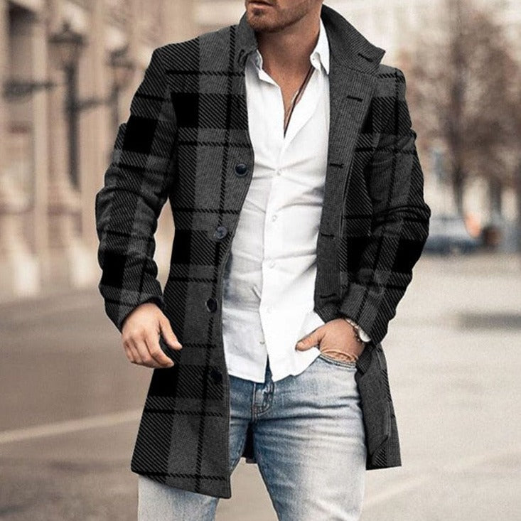 Veste Coupe-vent Longue pour Hommes