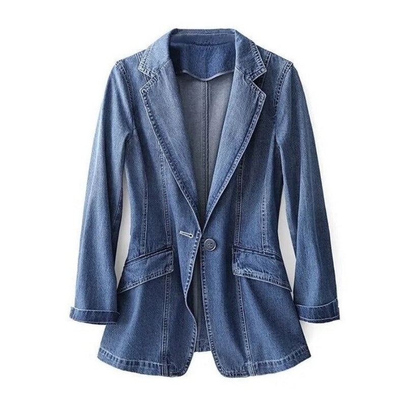 Blazer en Denim pour Femmes