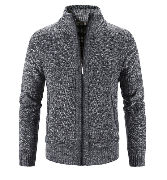 Veste Zippée en Tricot pour Hommes