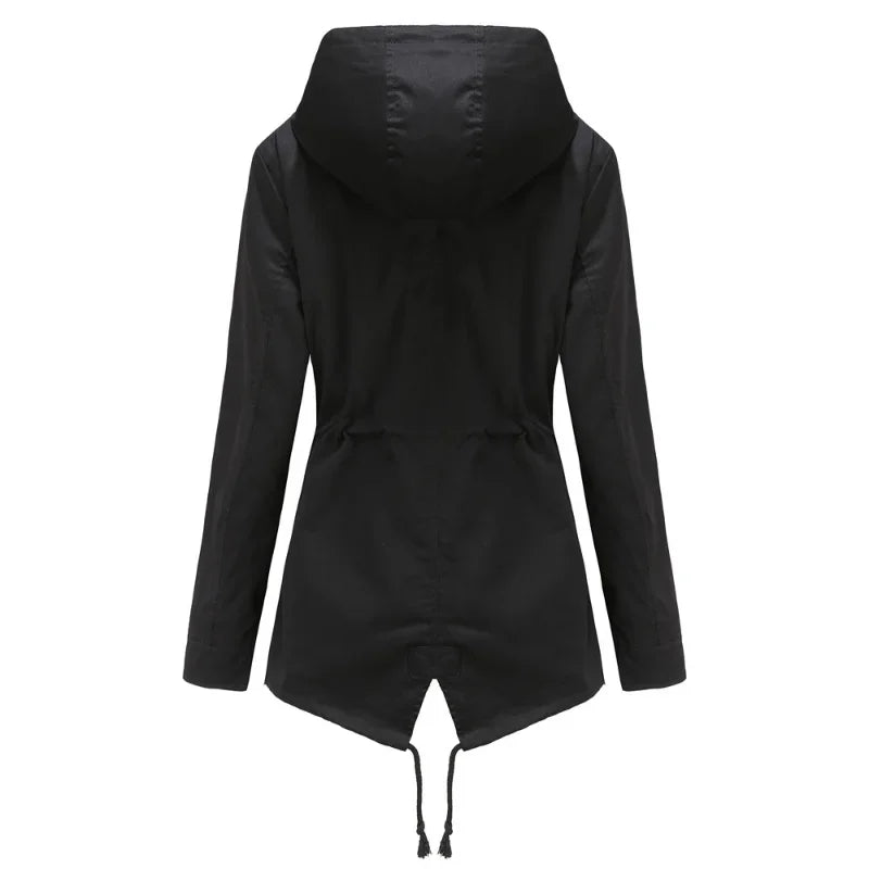 Madeleine - Manteau Imperméable à Capuche