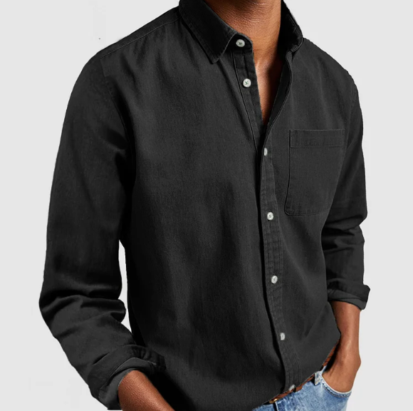 Dorian – Chemise en coton pour hommes, alliant confort et élégance