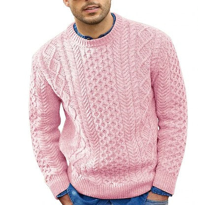 Pull à Col Rond pour Hommes