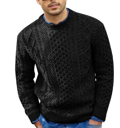 Pull à Col Rond pour Hommes