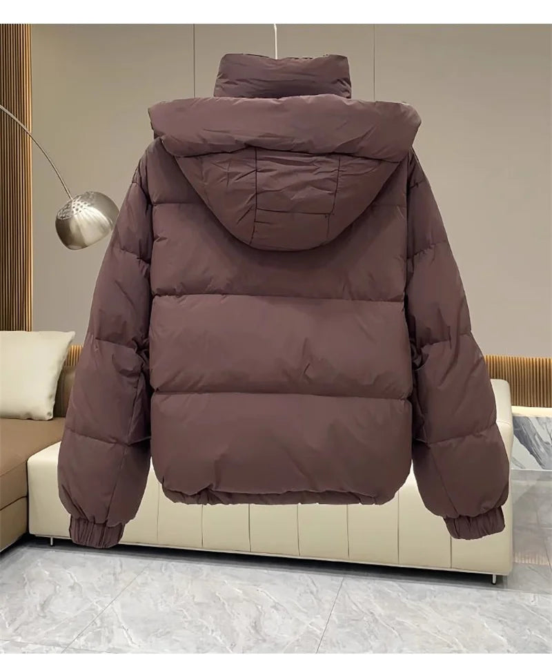 Veste Matelassée à Capuche pour Femmes