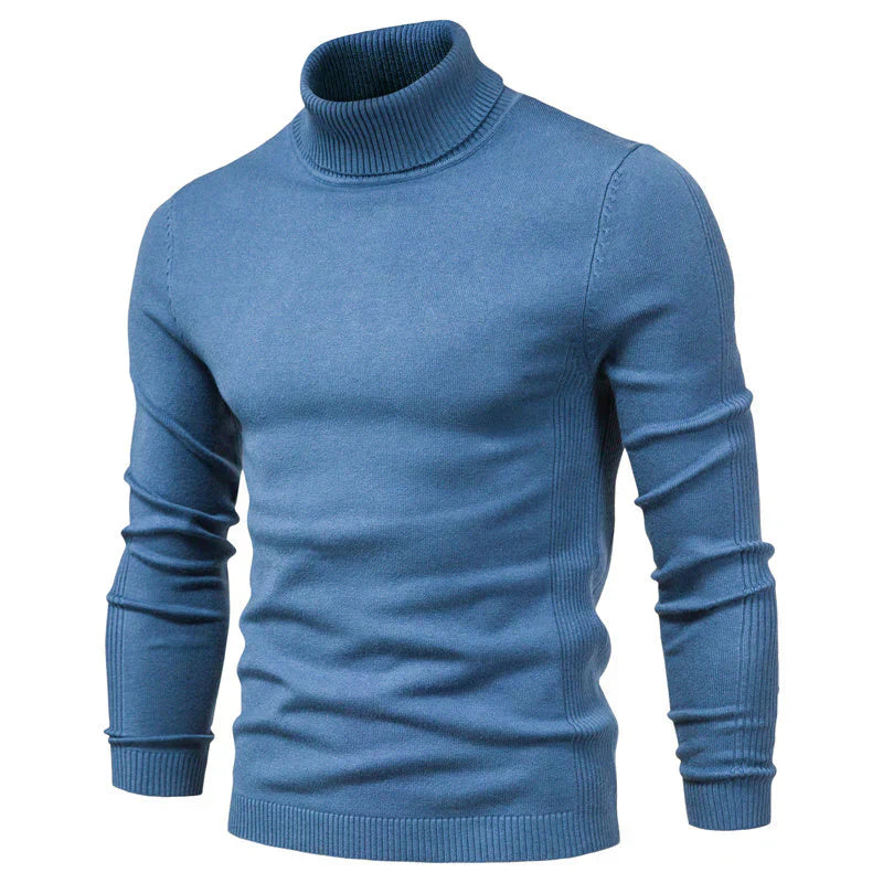 Pull Col Roulé Douillet et Élégant pour Homme