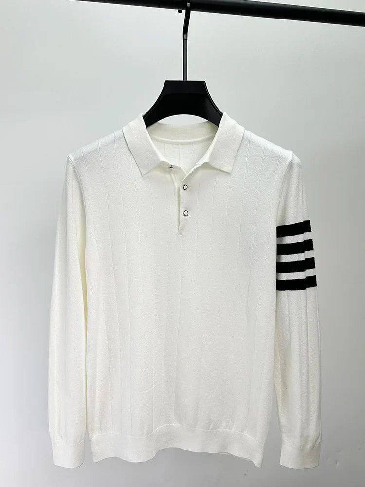 Pull Polo Côtelé pour Homme - Frédéric