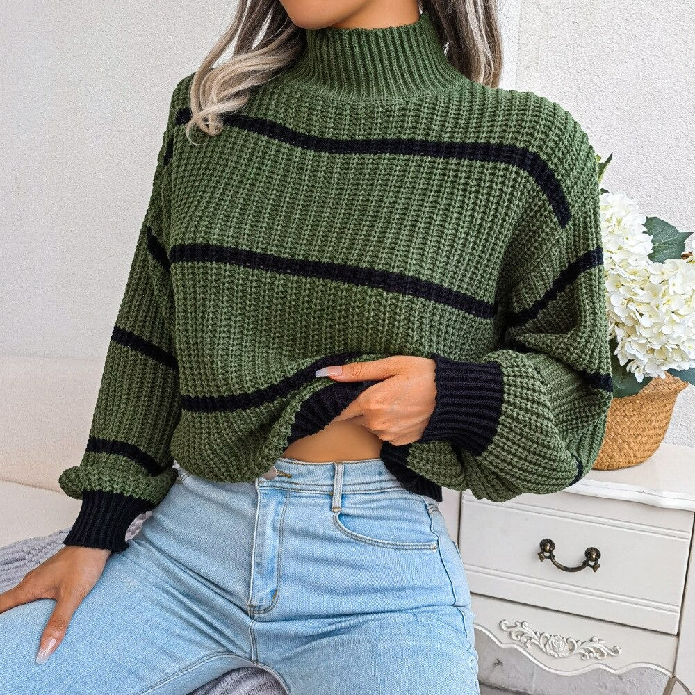 Pull Rayé pour Femmes