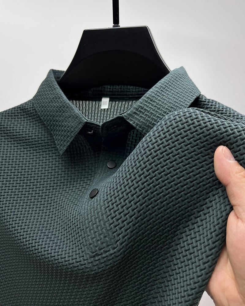 Damien – Polo de luxe pour hommes, alliant élégance et confort