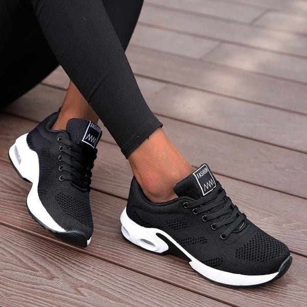 Chaussures de Sport à Lacets Modernes pour Femme