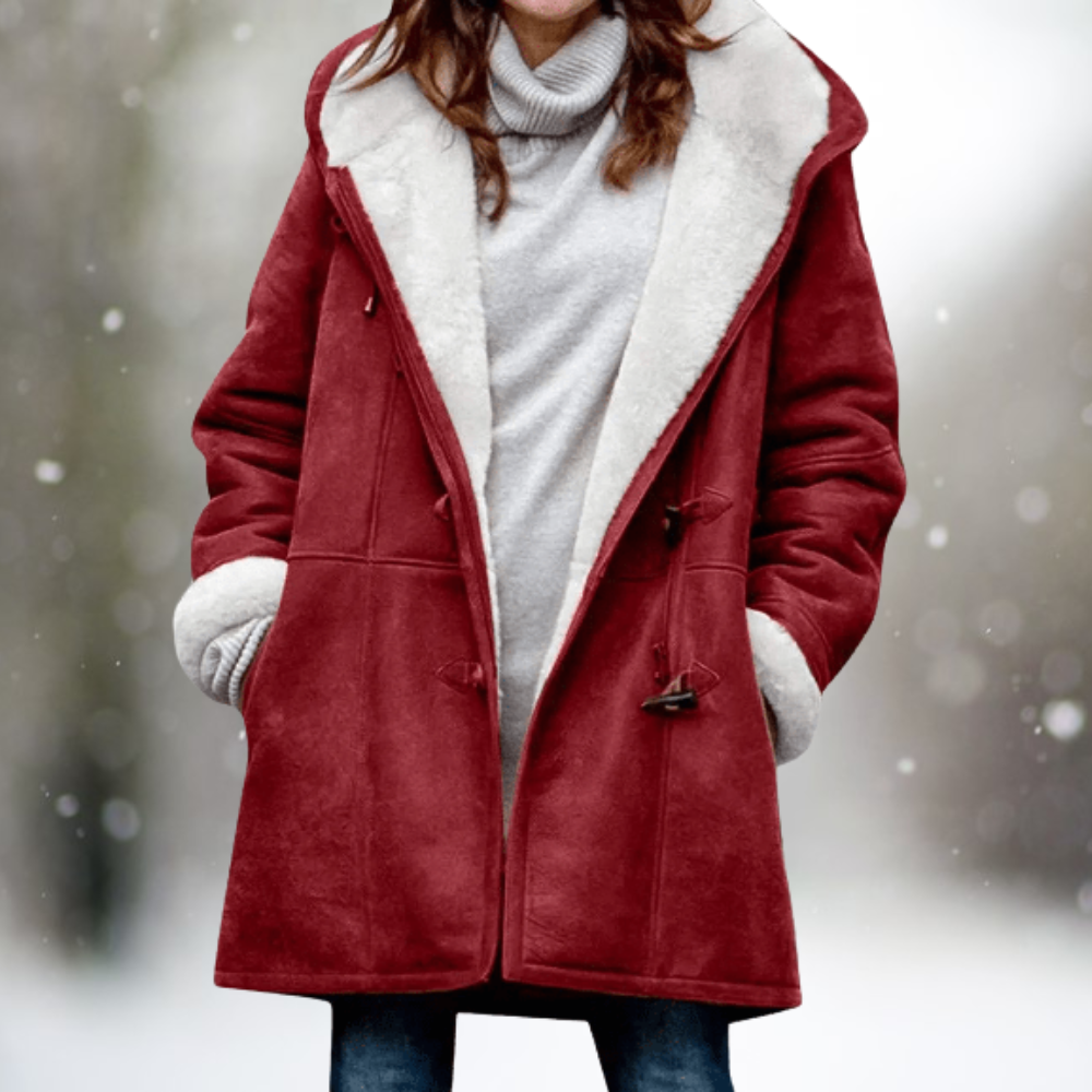 Beryl | Manteau d'Hiver Chaud Doublé Polaire pour Femme