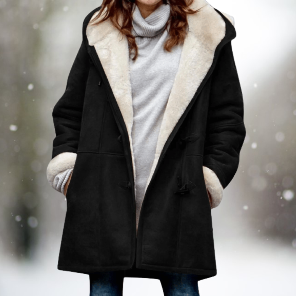 Beryl | Manteau d'Hiver Chaud Doublé Polaire pour Femme