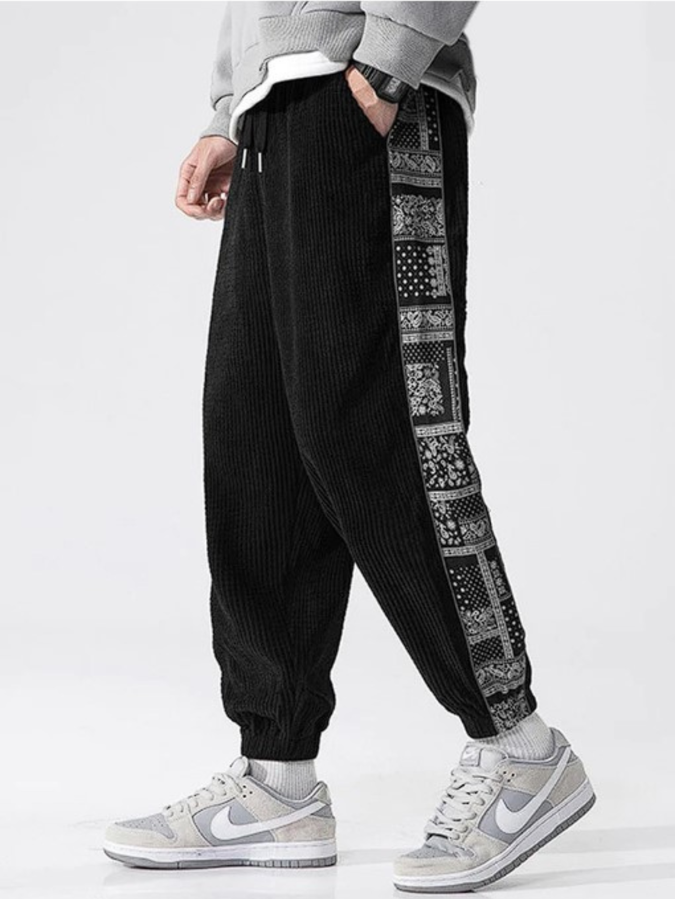 Pantalon De Jogging à Coupe Décontractée pour Hommes