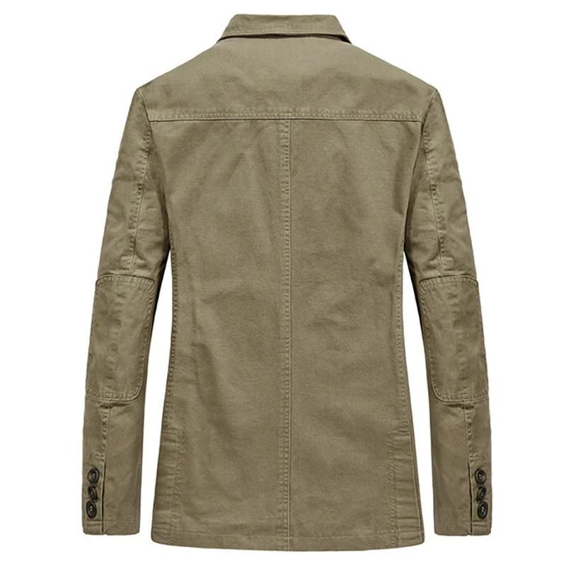 Gabriel | Manteau Imperméable Casual d'Affaires pour Homme avec Col Revers et Multiples Poches