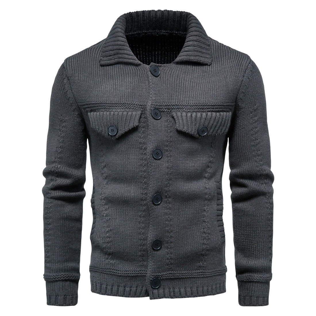 Victoire | Cardigan en Maille à Boutons pour Homme - Élégance et Confort