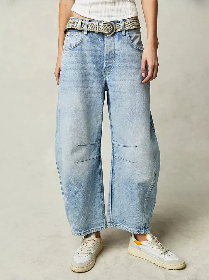 Elodie - Pantalon en jean ample