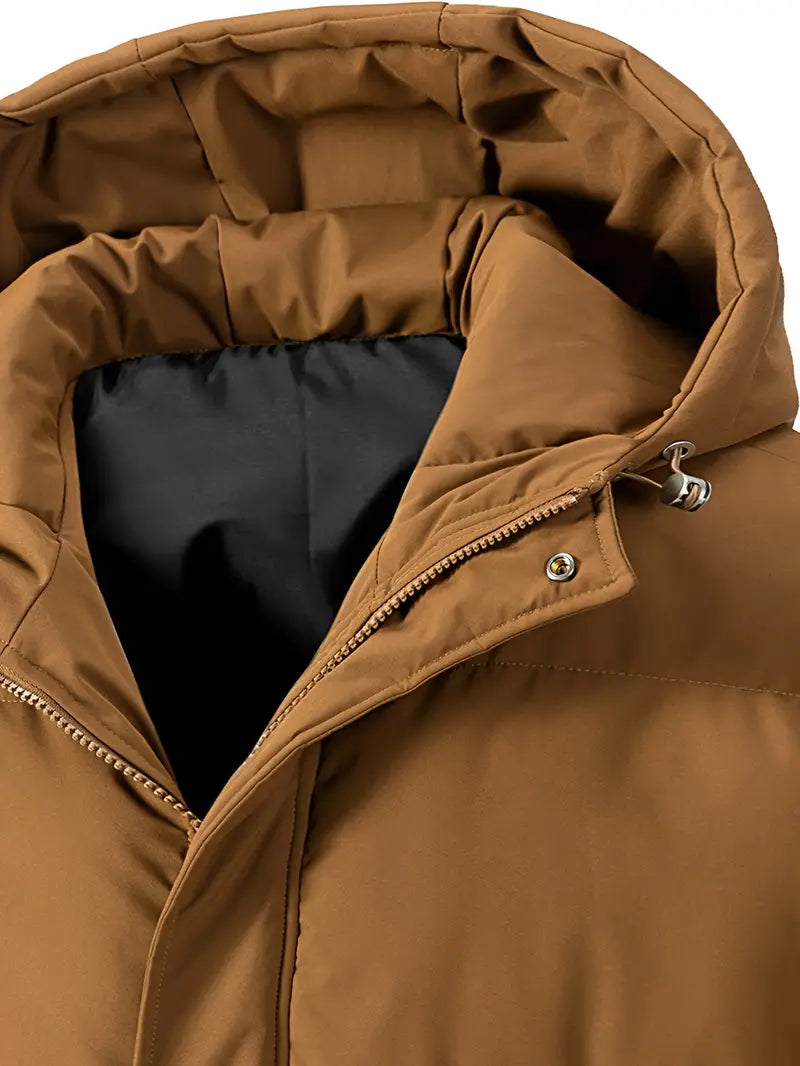 Veste d’Hiver Homme Isolante Légère Durable Matelassée