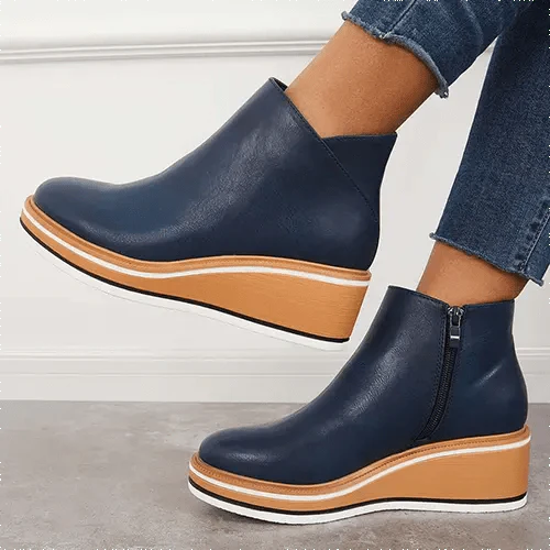 Alariza | Bottines à plateforme chics et confortables