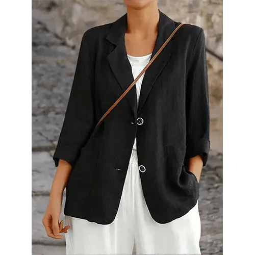 Alitha | Blazer Décontracté Pour Femme Manches Longues