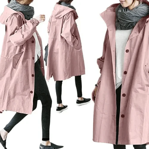 Ariela | Trench-coat long imperméable et chic pour femme