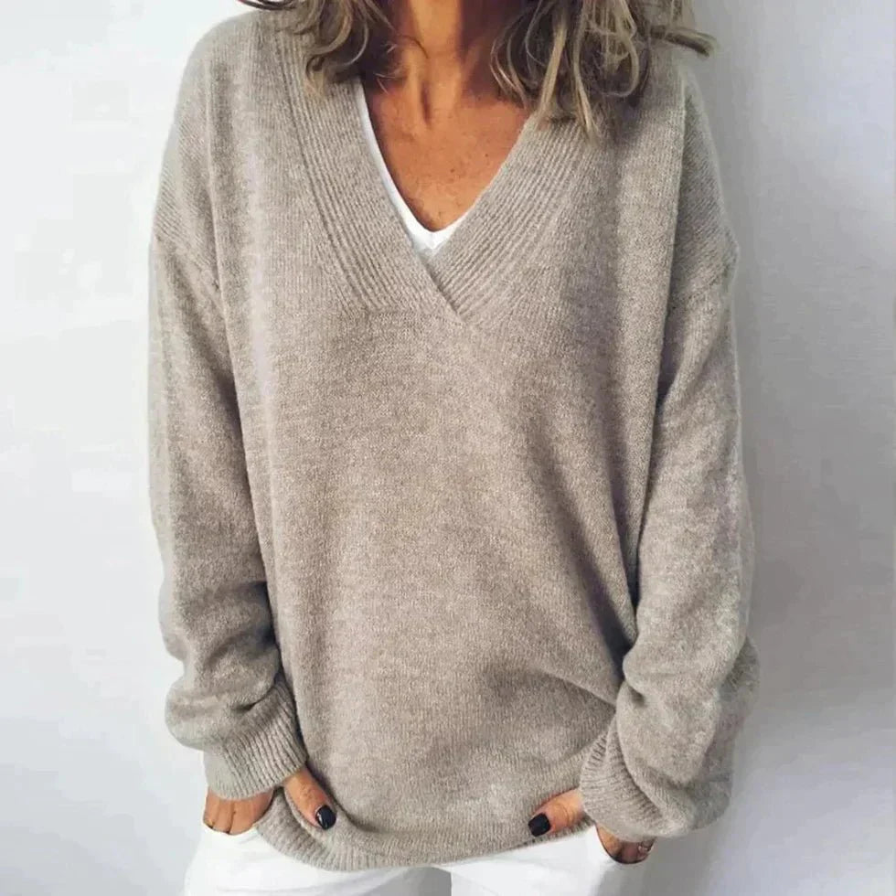 Arlena | Pull surdimensionné en tricot doux pour femme