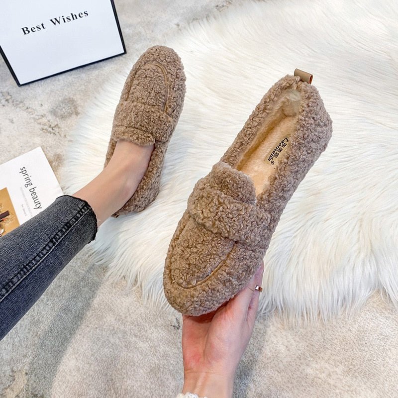 Aurelina | Chaussures en peluche confortables pour femmes