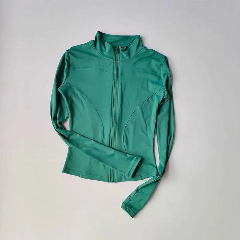 Clare - Veste de sport zippée à manches longues pour femme