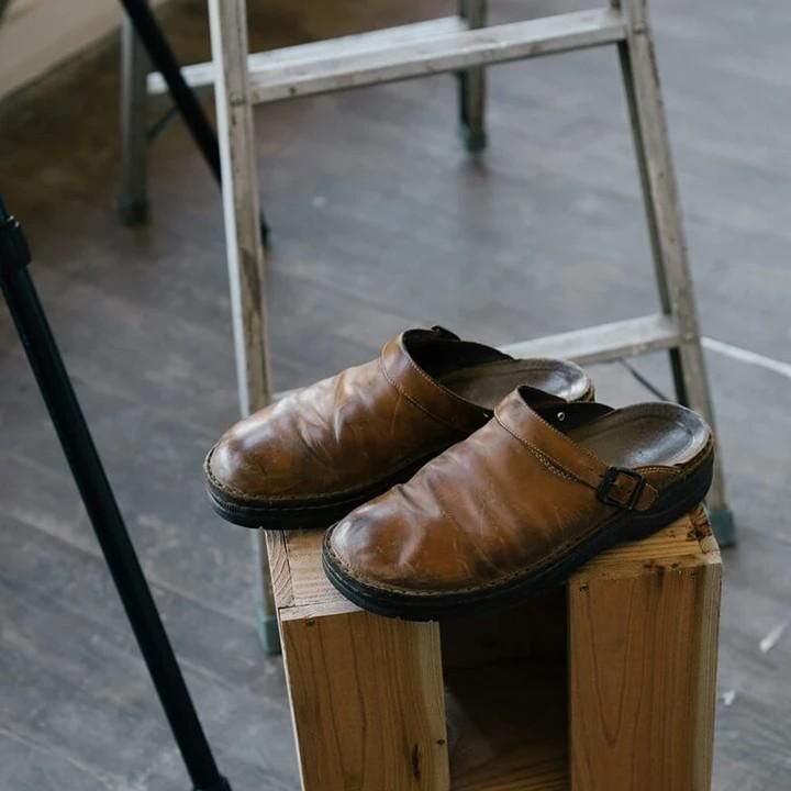 Chaussons en Cuir de Support pour Hommes