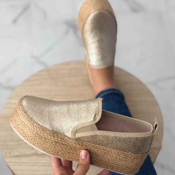 Espadrilles Femme Semelle Haute Oriana Max (Nouvelle Collection)