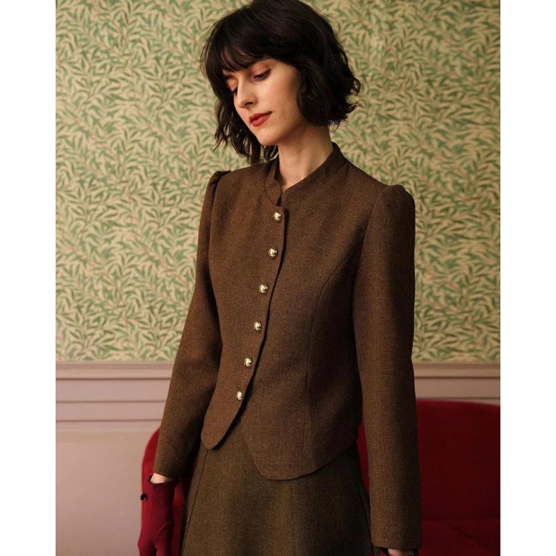 Beloria | Blazer Classique en Tweed Femme