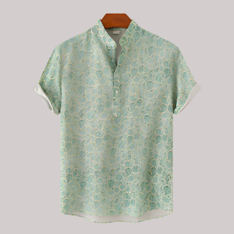 Confortable chemise d'été à fleurs - Giselher