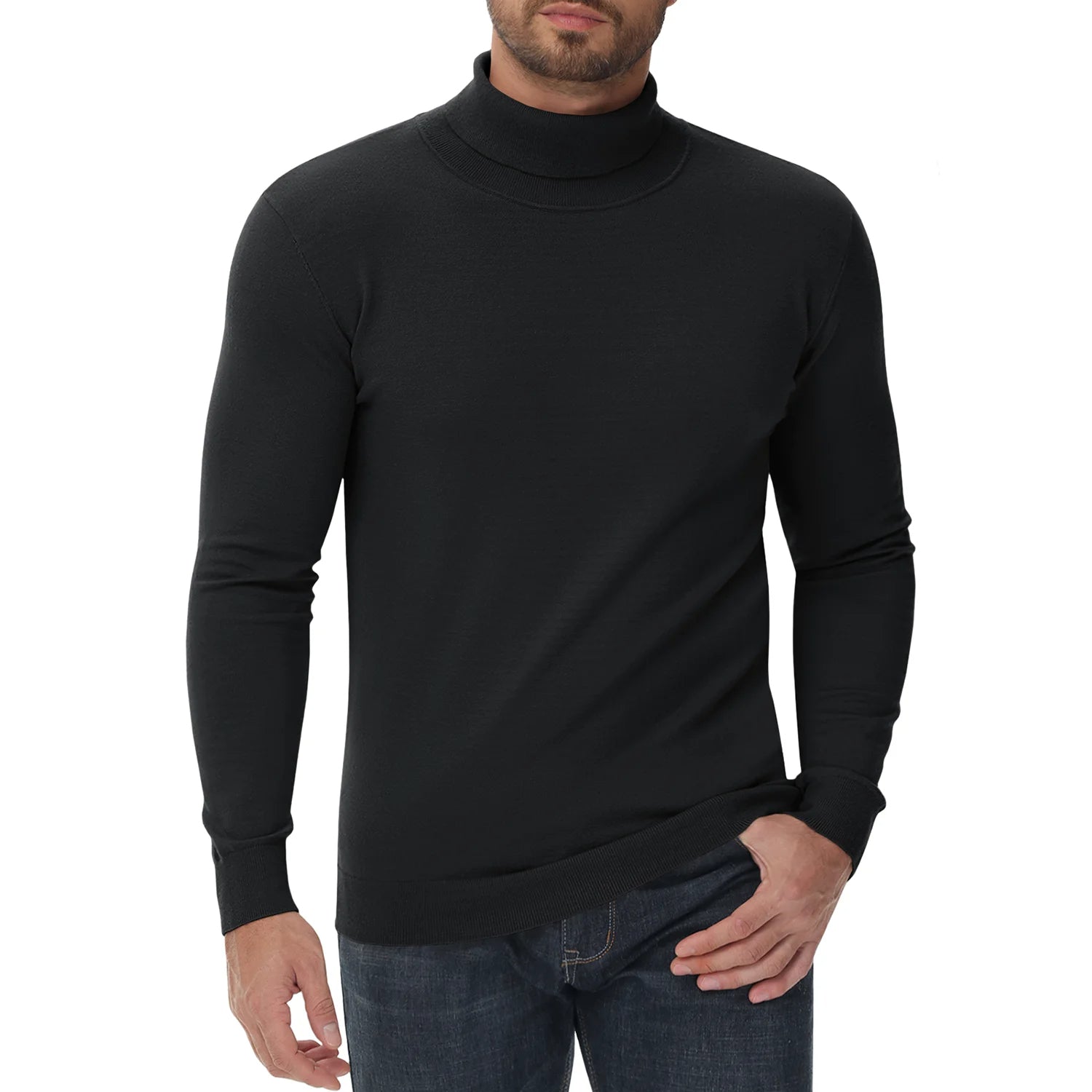 Pull Décontracté en Tricot pour Hommes