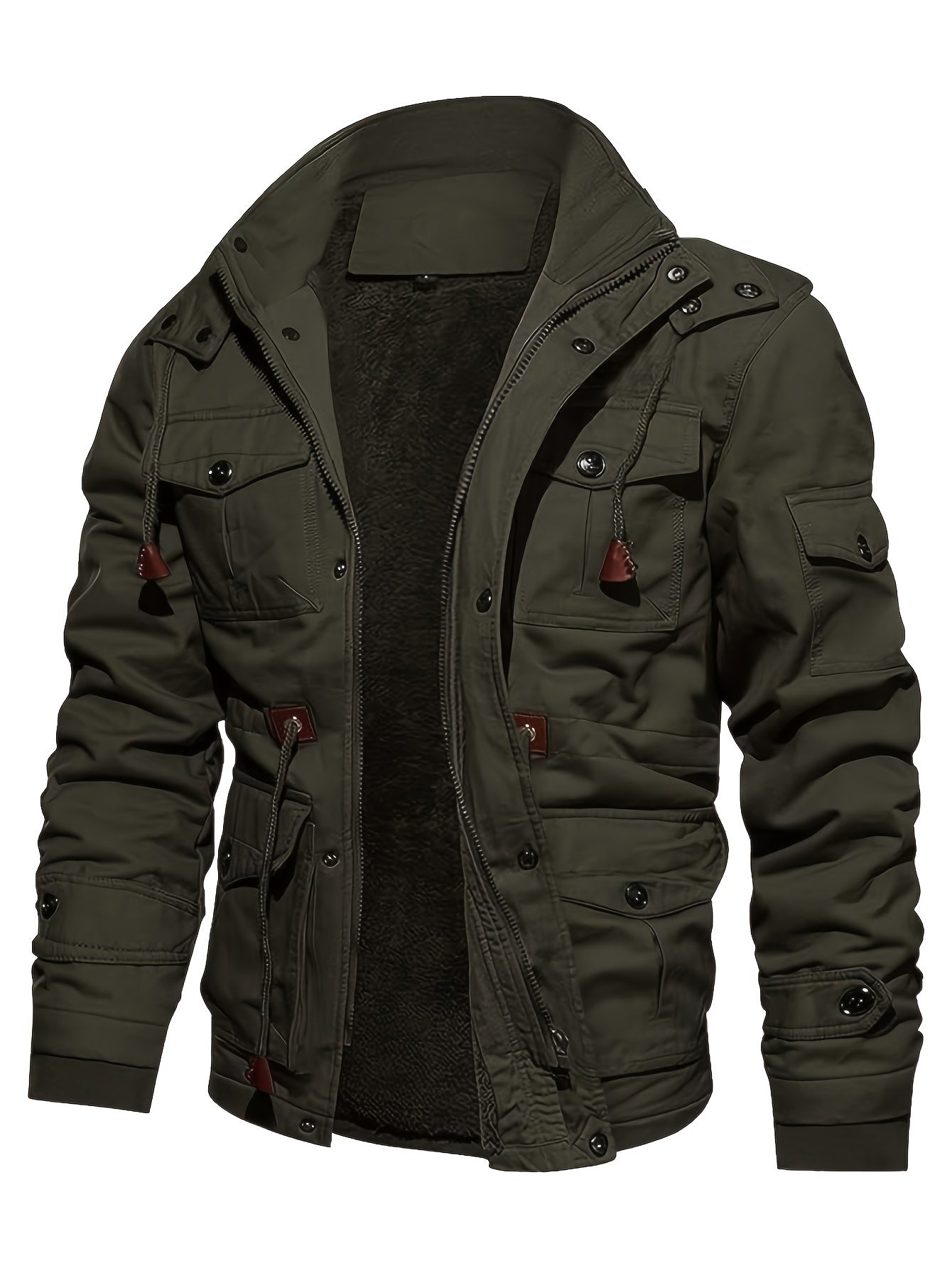 Vestes Chaudes Multi-poches pour Hommes