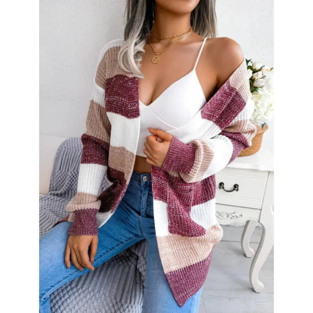 Calenna | Cardigan long et doux pour femme