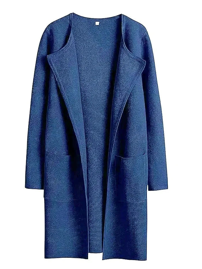 Calista | Trench-coat Long Femme avec Col Élégant