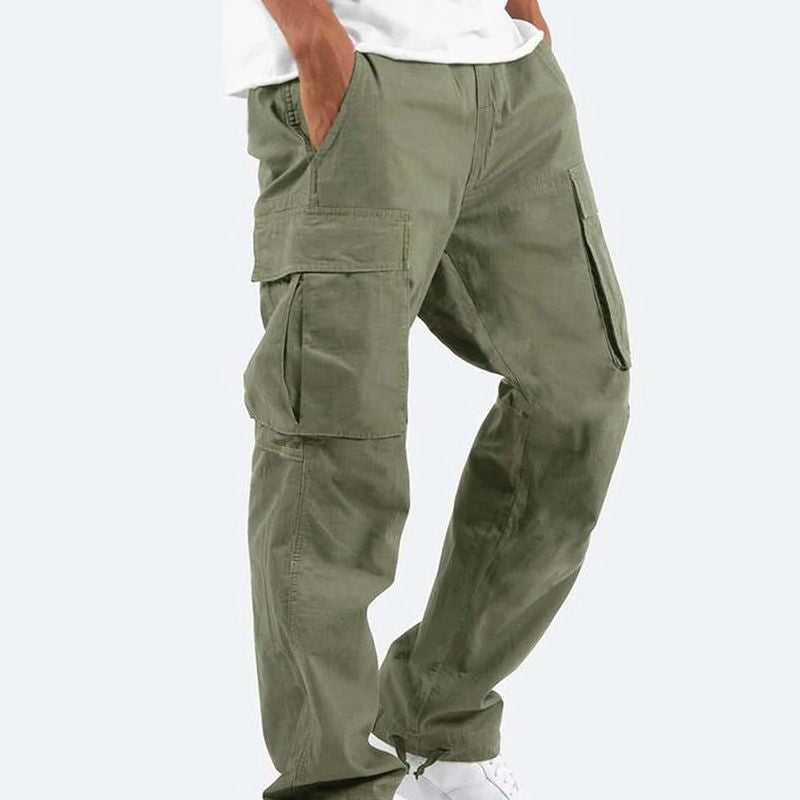 Zeta - Pantalon cargo Flexible Pantalon cargo stretch pour hommes, coupe régulière