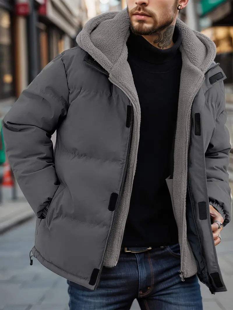 Veste d'hiver à Capuche pour Hommes