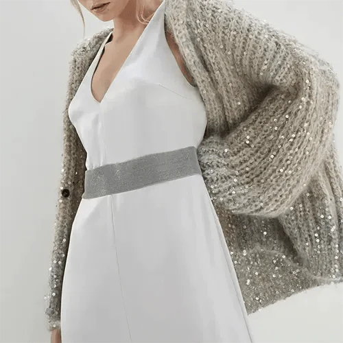 Celestine | Pull oversize à paillettes pour briller