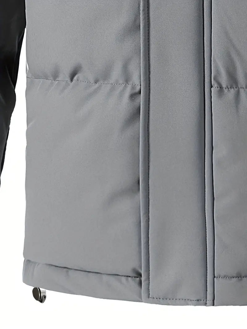 Veste d’Hiver Homme Isolante Légère Durable Matelassée