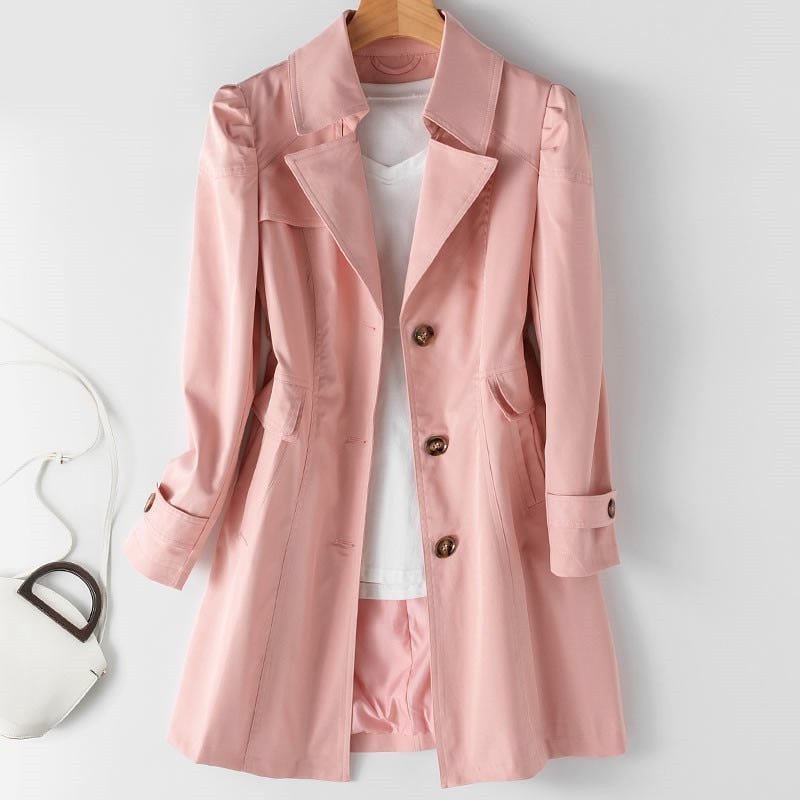 Delphina | Trench-coat classique et chic pour femme