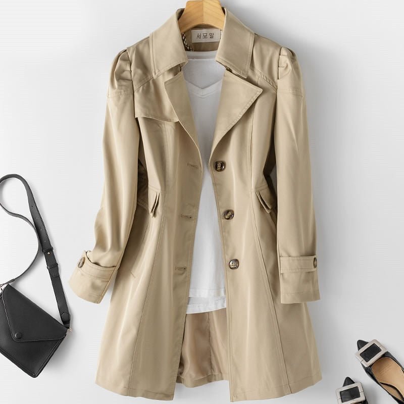 Delphina | Trench-coat classique et chic pour femme