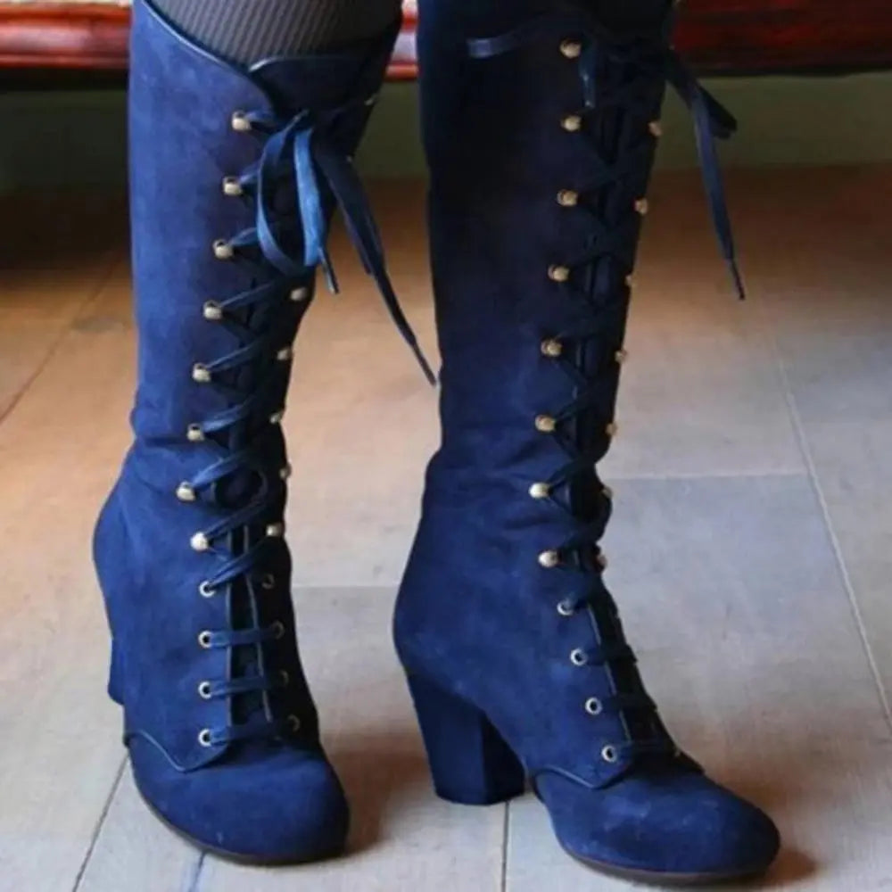 Amélie - Bottes Pointues Au Genou