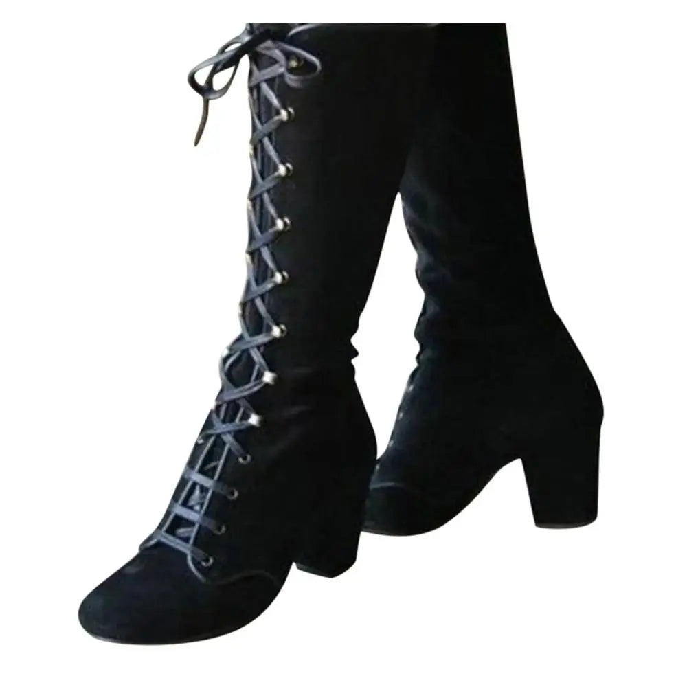 Amélie - Bottes Pointues Au Genou