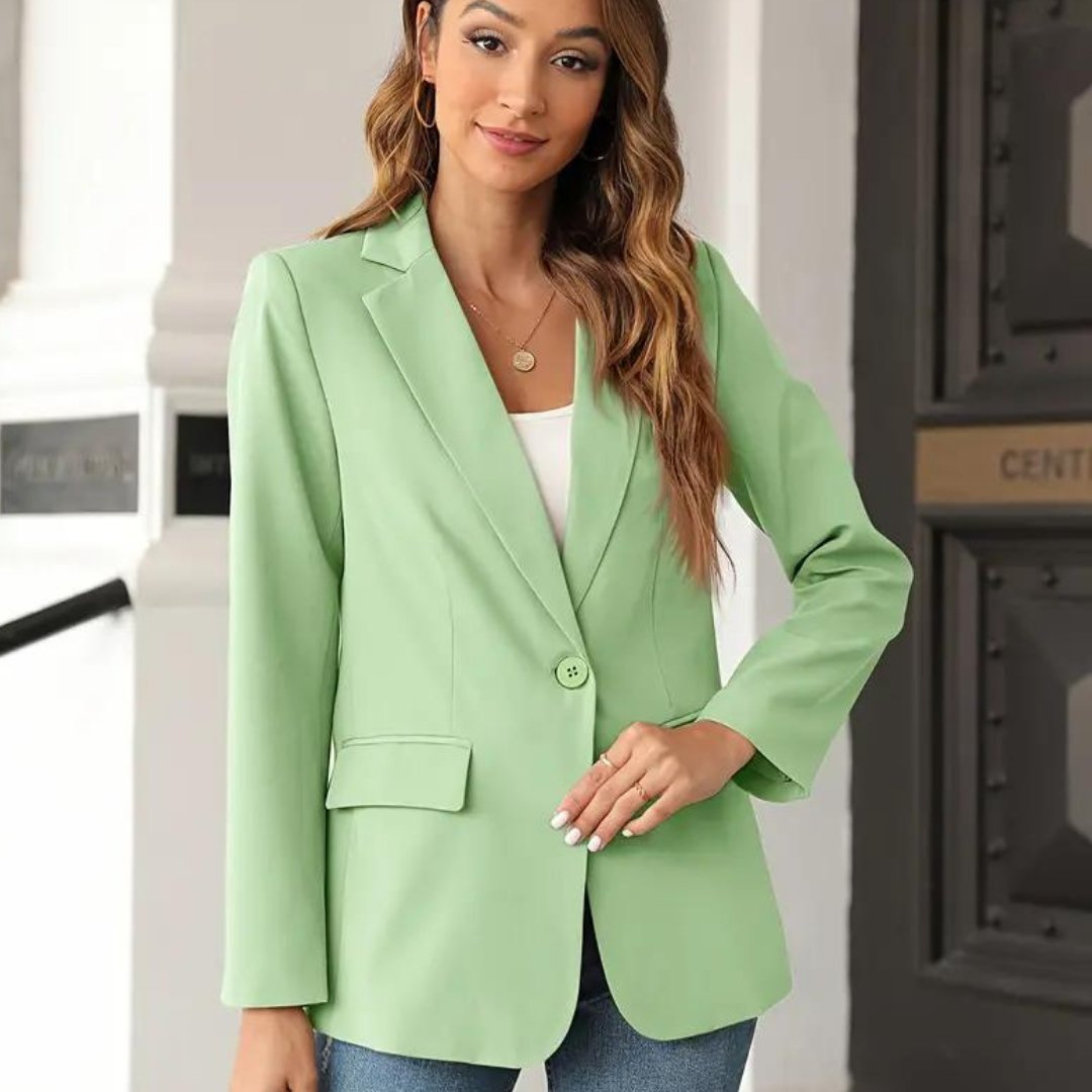 Elowyn | Blazer Élégant Femme à Manches Longues