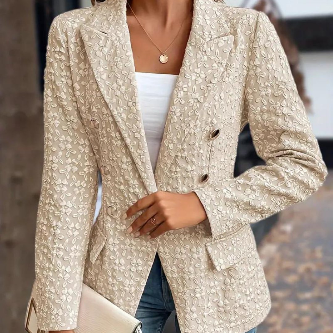 Elowyn | Blazer Élégant Femme à Manches Longues