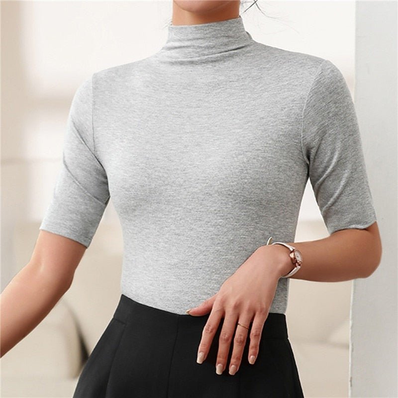 Elymara | Pull élégant à col roulé pour femme