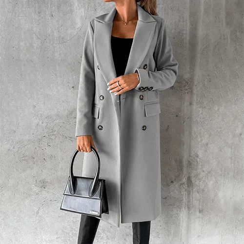 Evelina | Manteau Long Chaud pour Femme